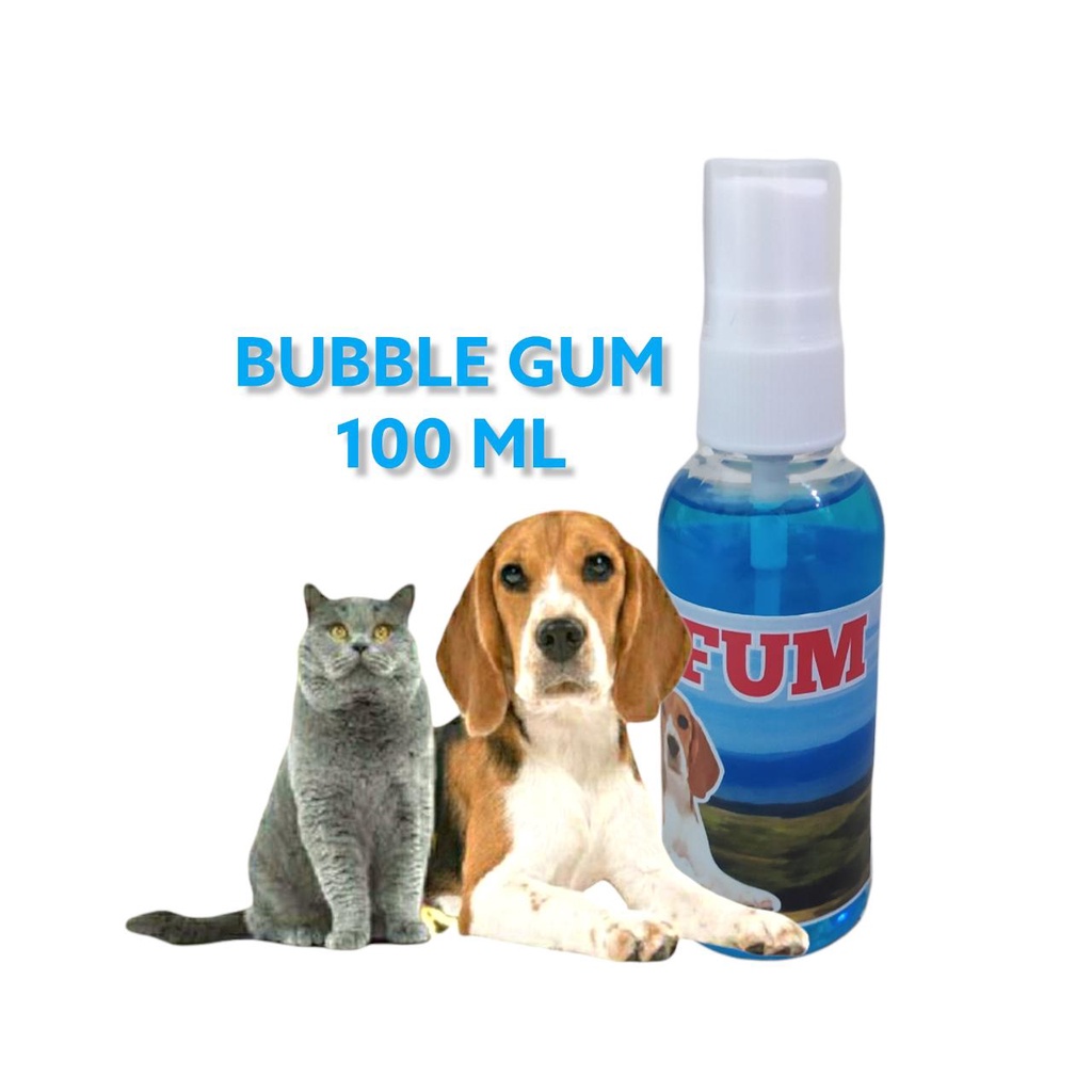 parfum kucing 100ml parfum anjing aroma babble gum