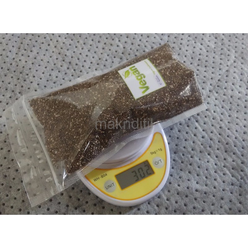 

Chia seed 300 gr (biji-bijian tinggi omega-3 dan serat)