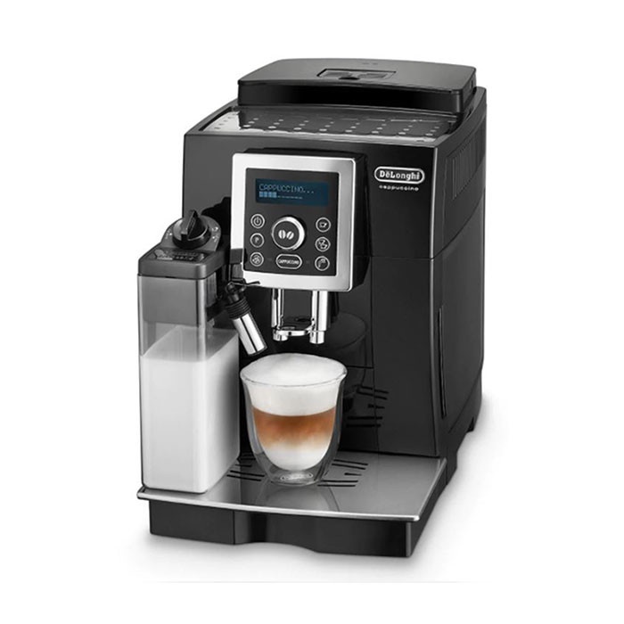 DeLonghi ECAM 23.460 Black/Silver Fully Automatic Coffee Machine Magnifica