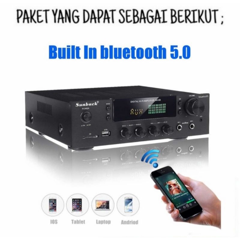 Paket Sound Cafe Dan Restoran  / 4 Titik Speaker Edifier 4 Inch / Ampli Digital..!!