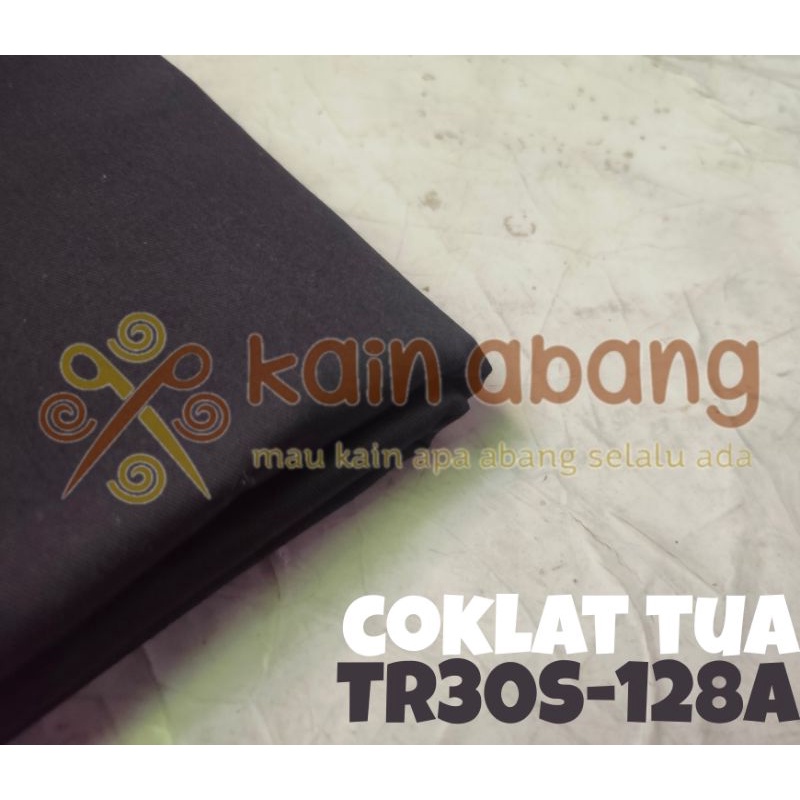 kain american drill coklat tua bahan lembut adem dan super murah menham polisi bawahan polri brown k