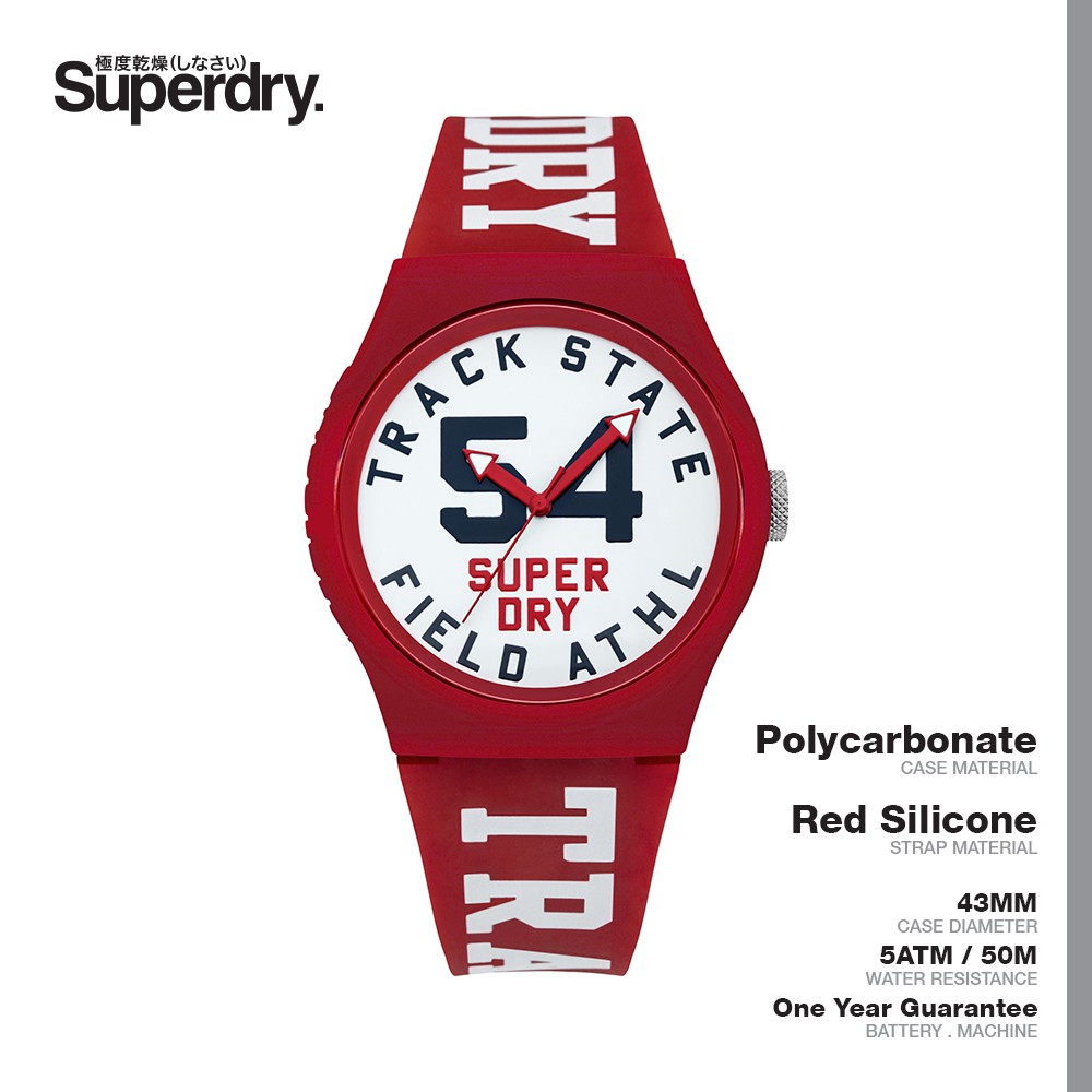 Superdry Jam Urban Track & Field Watch SYG182WR