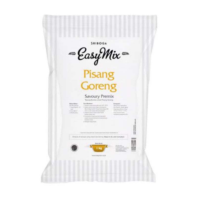 

sriboga easymix pisang goreng 1kg