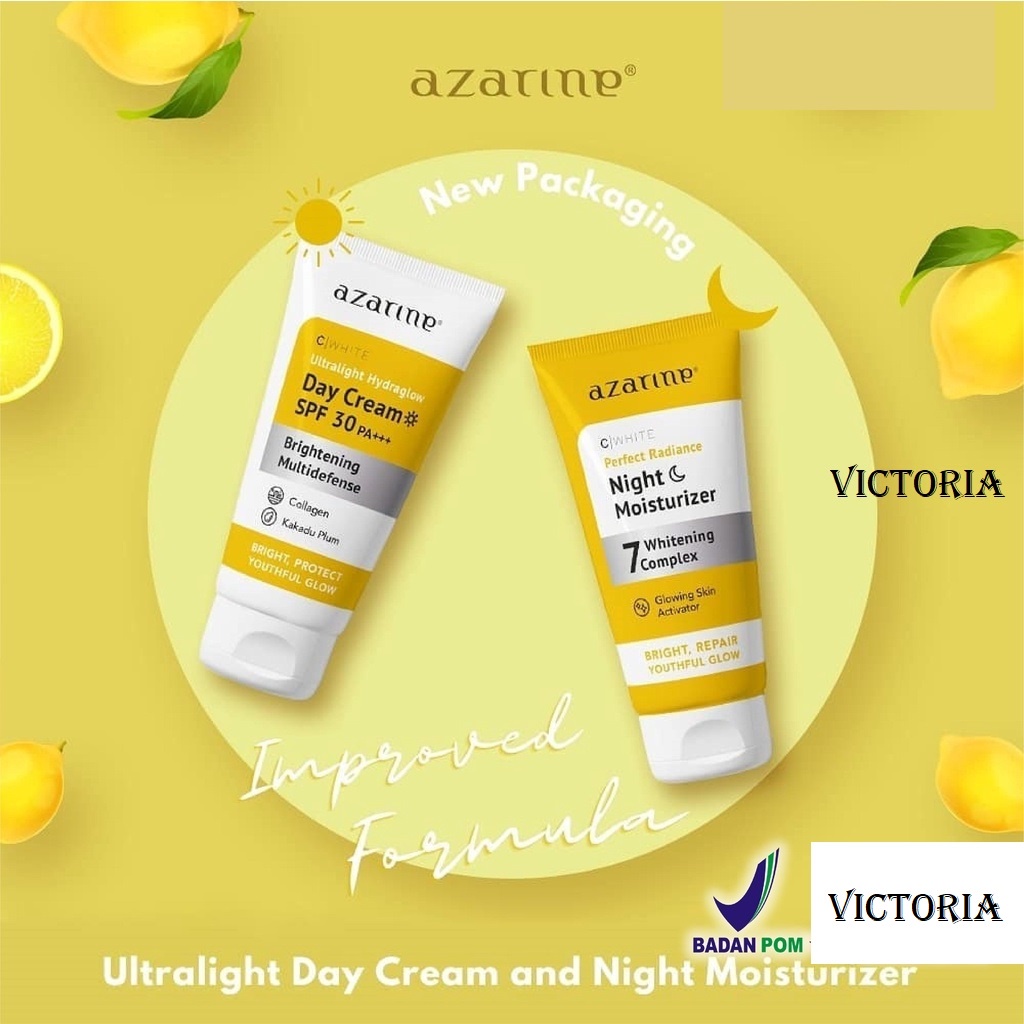 Azarine C White Series &amp; Essence Mist (✔️BPOM)| Perawatan Wajah &amp; Tubuh dengan Vitamin C (KIM)