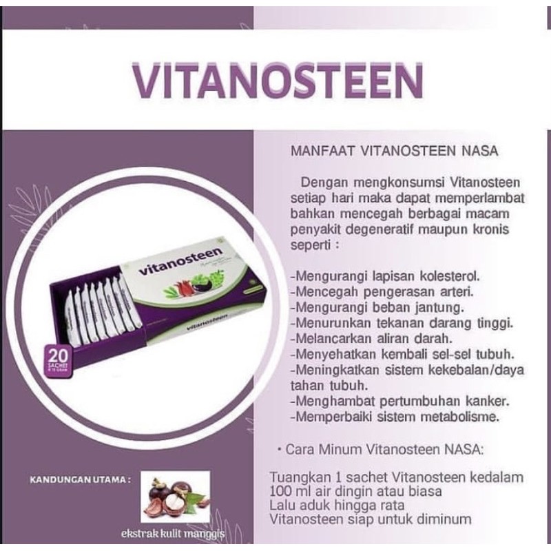 Vitanosteen nasa | Natural Nusantara
