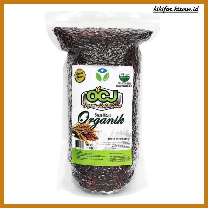 

ANEKA-BERAS- BERAS HITAM OCJ 1KG - BERAS ORGANIK - JAGAPATI -BERAS-SEHAT.