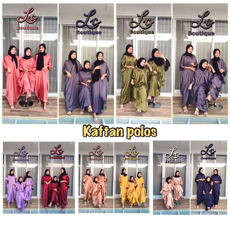 Kaftan Polos LC Boutique