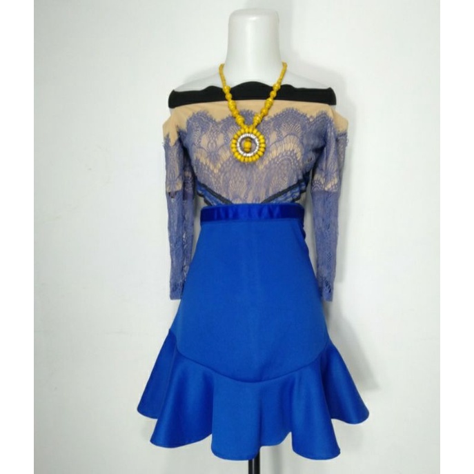 Blue Party Dress