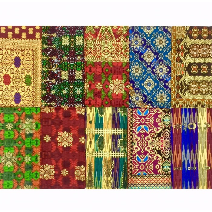 Grosir 10pc - Selendang Batik Katun Prada