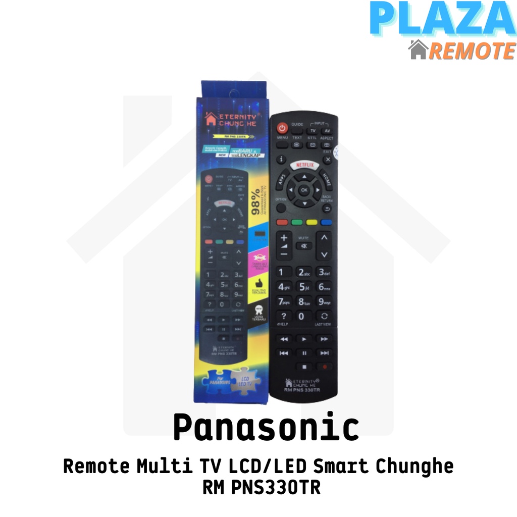 Remot / Remote Multi TV LCD/LED Smart Chunghe RM PNS330TR / ecer dan grosir