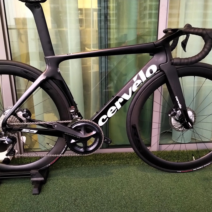 Sepeda Roadbike Cervelo S5 Ultegra Di2 Disc size 51 (black/white)