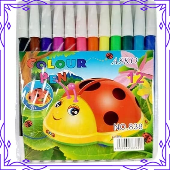 

Set Spidol Pensil Warna Warni Isi 12 Pcs Grosir Murah SG163