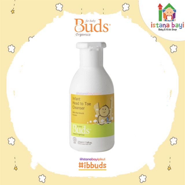 Buds Everyday Infant Head to toe Cleanser 225 ml