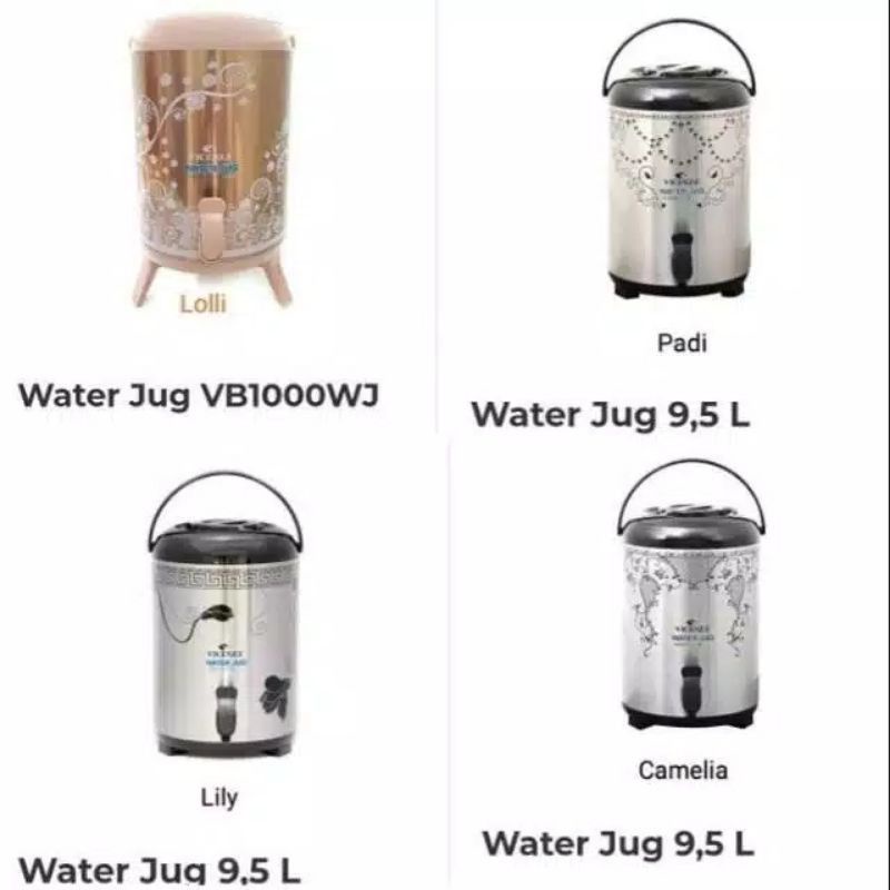 Water jug vicenza 9,5 liter VM-1000