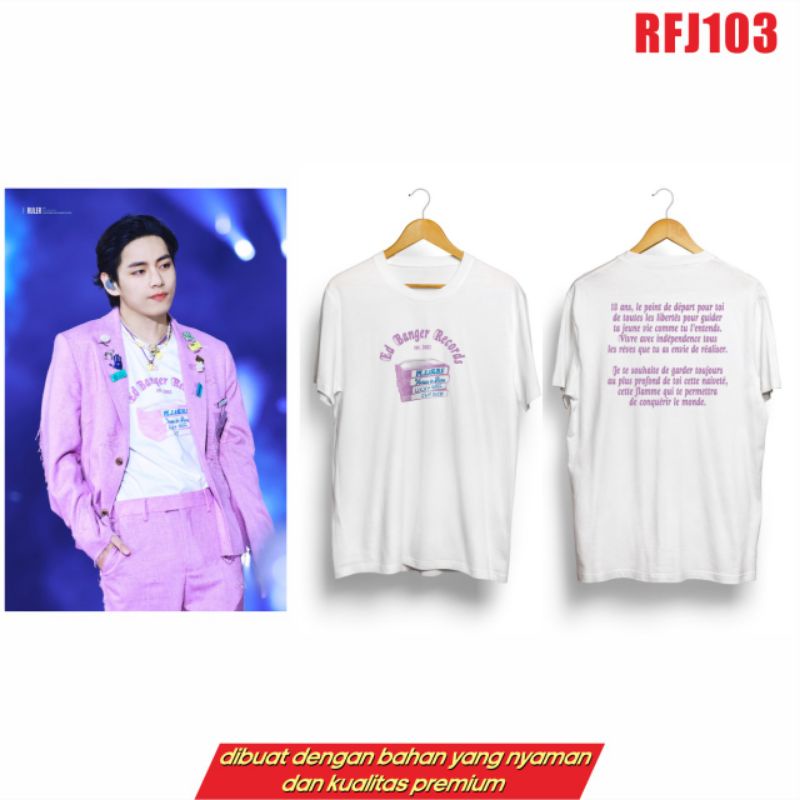 [READY] TSHIRT BTS KIM TAEHYUNG PERFORM AT PERMISSION TO DANCE // TSHIRT BTS V // TSHIRT KIM TAEHYUN