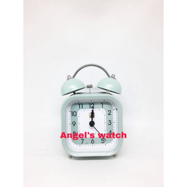 angelswatch jam weker beker alarm nyaring free baterai AA hadiah ulangtahun hadiah souvenir/ jam weker beker angelswatch nyaring kencang