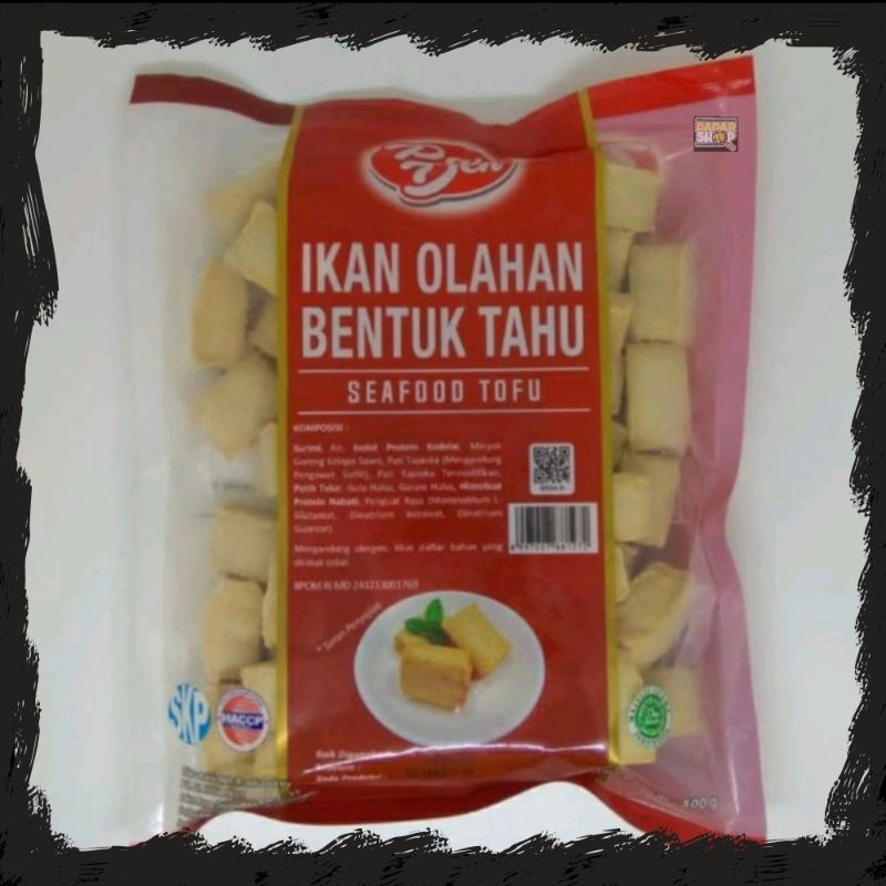 

Seafood Tofu Pak Den | Ikan Olahan Bentuk Tahu