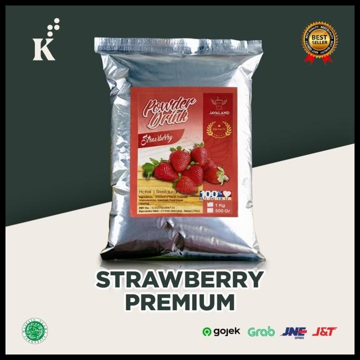 

Bubuk Minuman Premium Strawberry Javaland Grande 1Kg