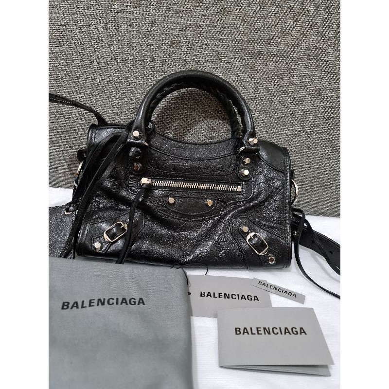 Balenciaga mini city classic black