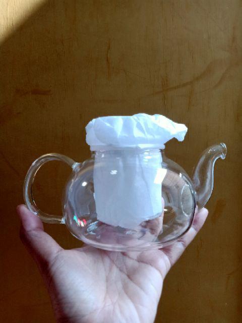 400ml Heat-resistant Teapot Glass Kettle With Removable Infuser