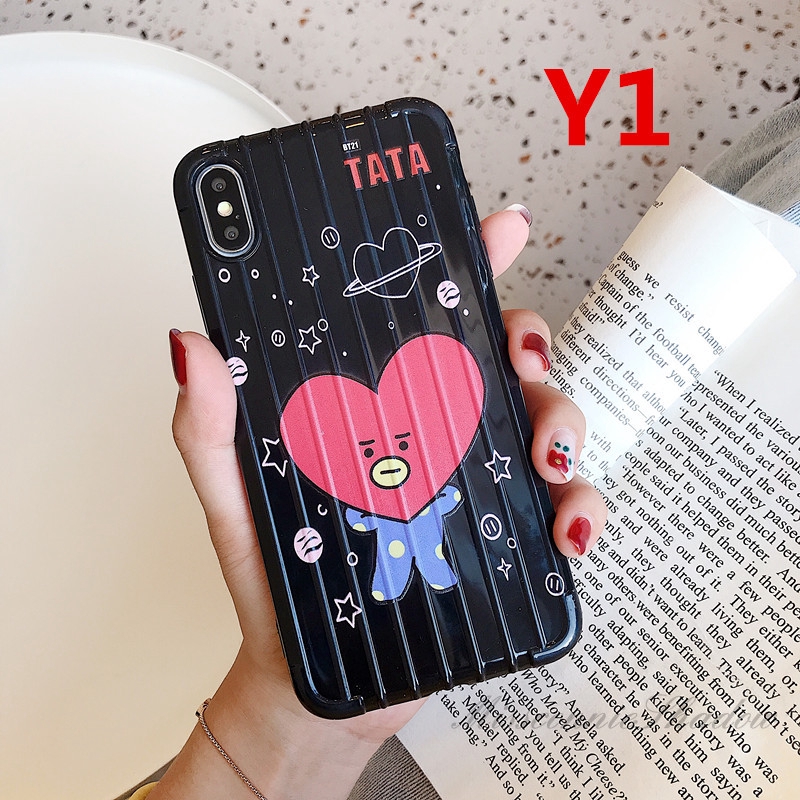 Casing Soft Case Silikon Untuk Vivo Y91c Y17 Y15 Y12 Y81 Y91 V11 Bt21 Bts Shopee Indonesia