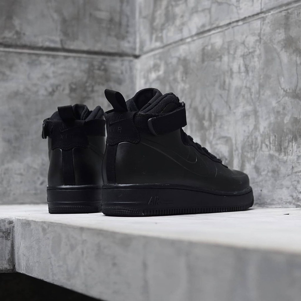 nike foamposite cup black