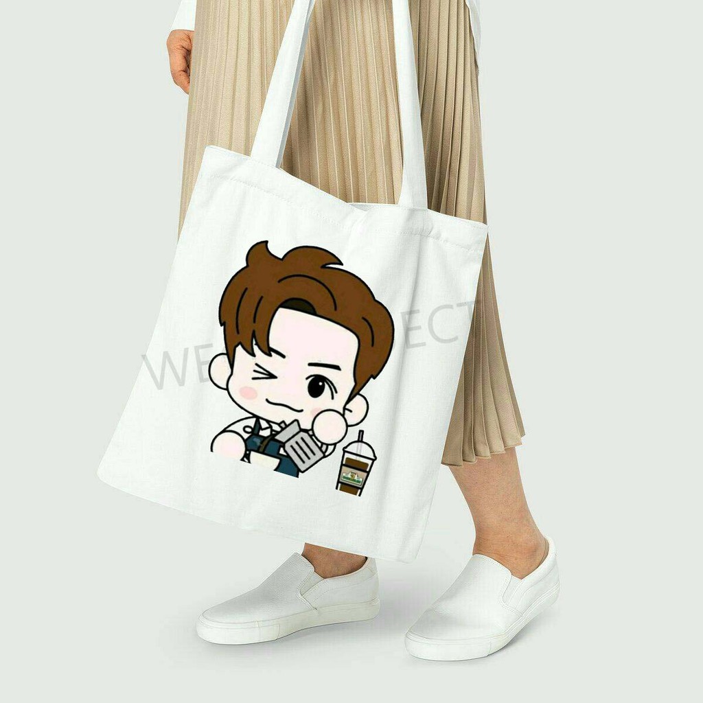 TOTE BAG KANVAS / TOTE BAG WANITA / TOTE BAG NCT 127