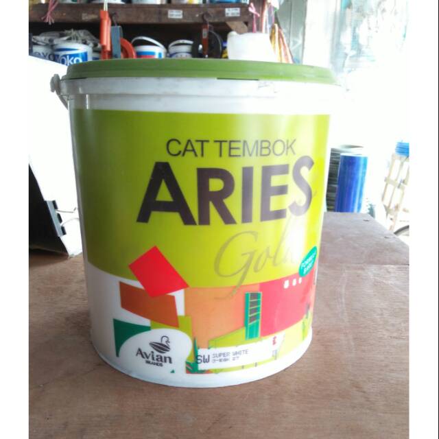 Jual Cat Tembok Aries Gold 45 Kg Warna Ready Shopee Indonesia 2332