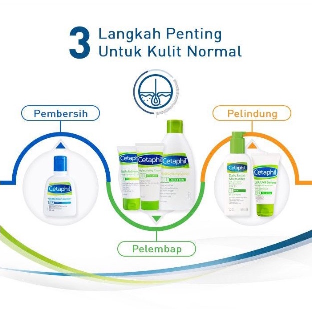 Cetaphil Daily Facial Moisturizer SPF 15/PA ++ 118ml Pelembab Wajah untuk Perawatan Kulit Setiap Hari