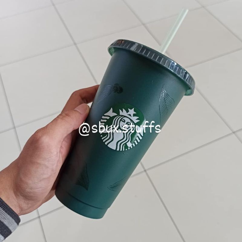Starbucks Tumbler Core Essential Reusable Cup Green Venti