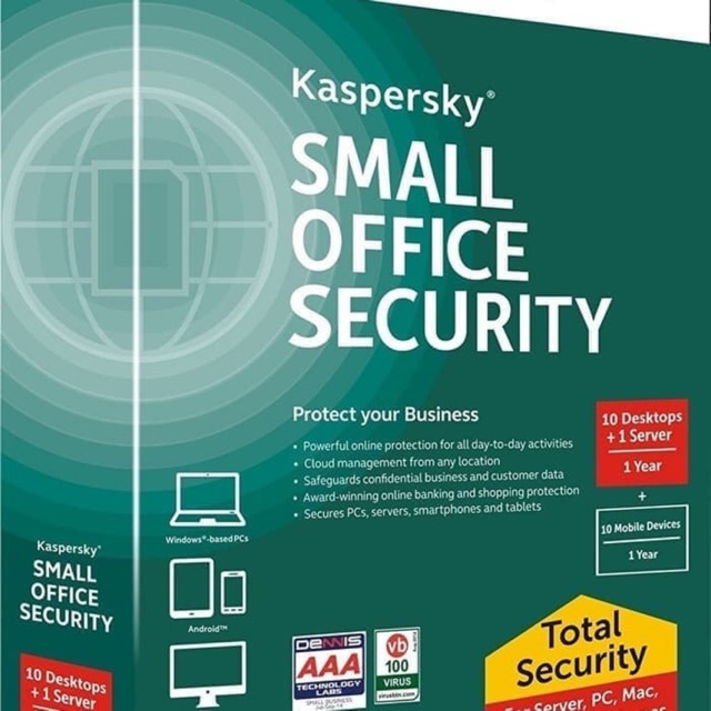 Kaspersky Small Office Security KSOS 10+1 | 10 client 1 server