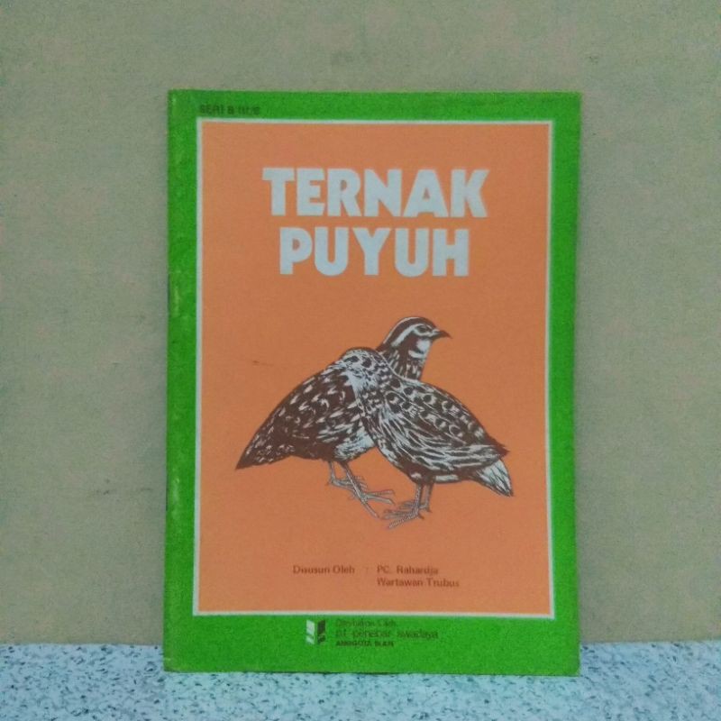 BUKU ORIGINAL TERNAK PUYUH - SERI III/6