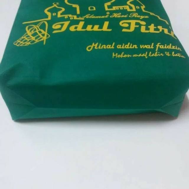 Goodie Bag Tas Idul Fitri Ukuran 20x25cm / Tas Hantaran Lebaran Dengan Tapak Alas Bawah Ukuran Kecil