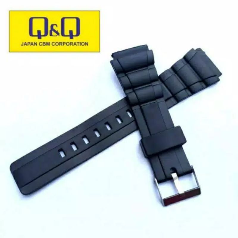 TALI STRAP JAM Q&Q QNQ QQ MMW3 / MMW-3P DATABANK SUPERIOR STRAP KARET RUBBER QQ MMW3