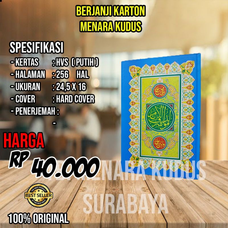 

Maulid Berjanji besar karton hvs