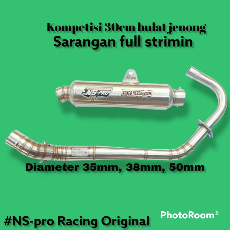 Knalpot racing Original NS-pro PNP herex CB. GL. MP. TIGER. TIREV