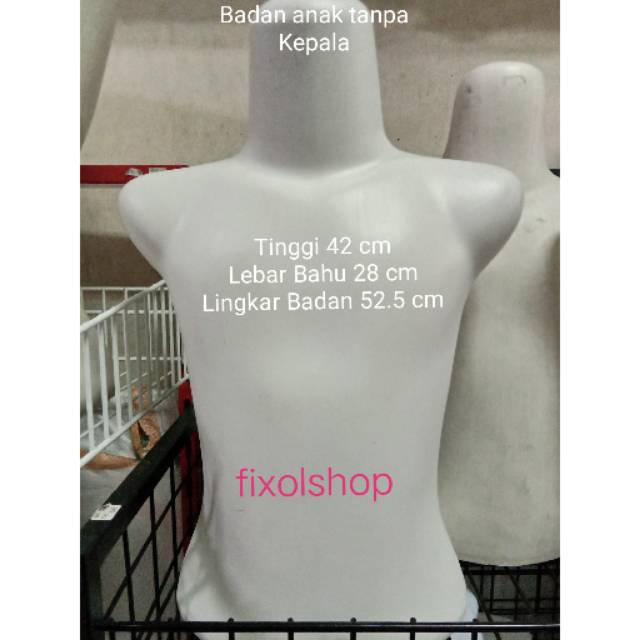 Patung Manekin Setengah Badan Anak