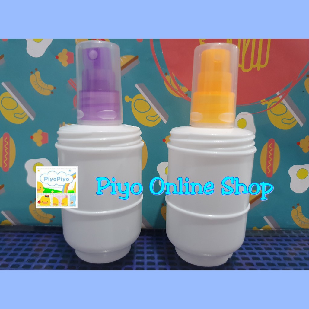 10 pc Botol Spray 80 ml cc Plastik Refill Kosong Hand Sanitizer / parfum / Hand Rub