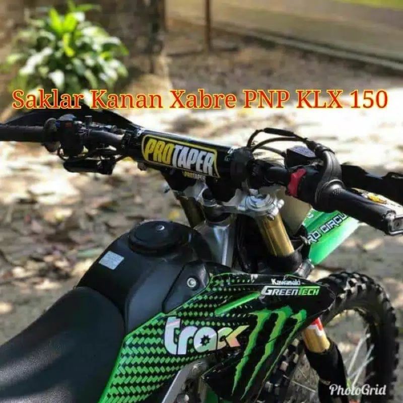 Paket Gas Spontan 2 Kabel Plus Saklar Xabre Yamaha R15 R25 Vixion Ninja RR Crf KLX CBR 150R