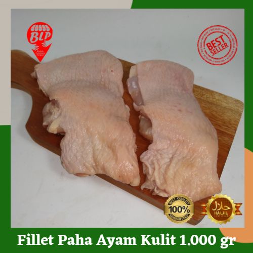 

Fillet Paha Ayam Kulit 1000 gr Berkah Lumbung Pangan