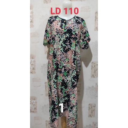 Daster Kencana Ungu Plisir K3 label coklat-35