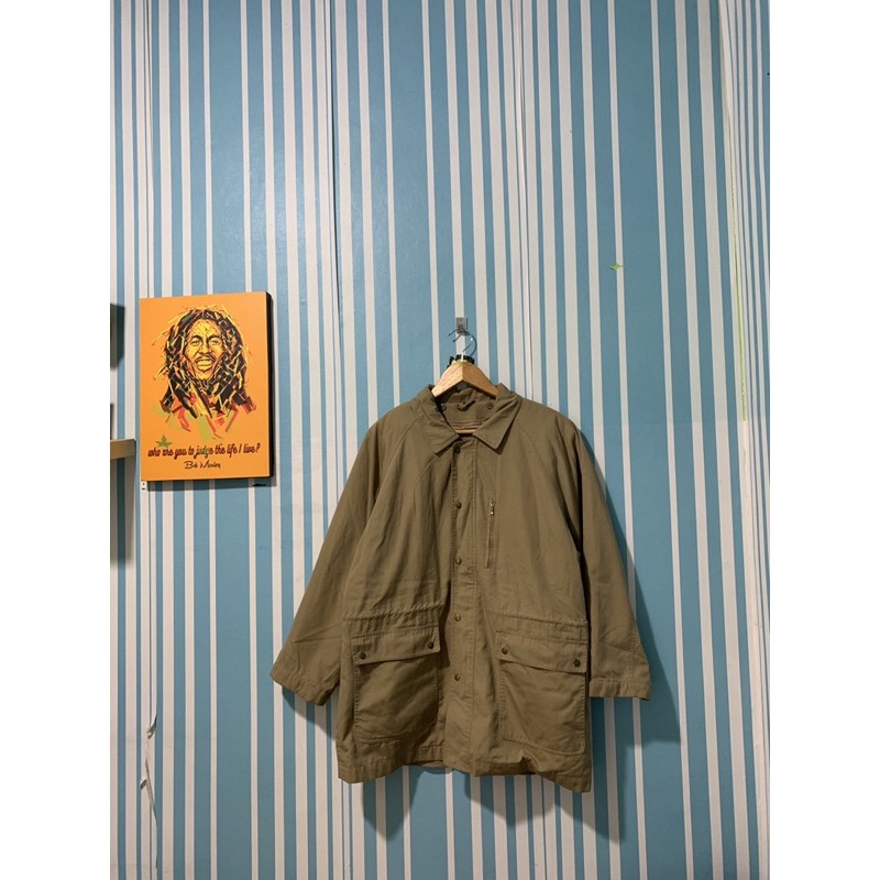 Jaket Trucker Cokelat Jaket Gunung Jaket Hiking Jaket Vintage jaket 90an jaket jadul winter thrift