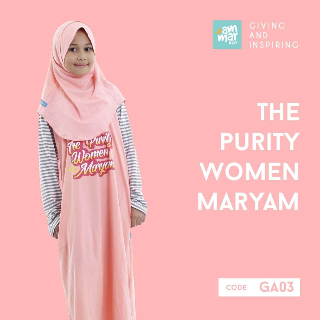 eStore - Gamis Anak Muslimah Ammar Kids - GA 03 A