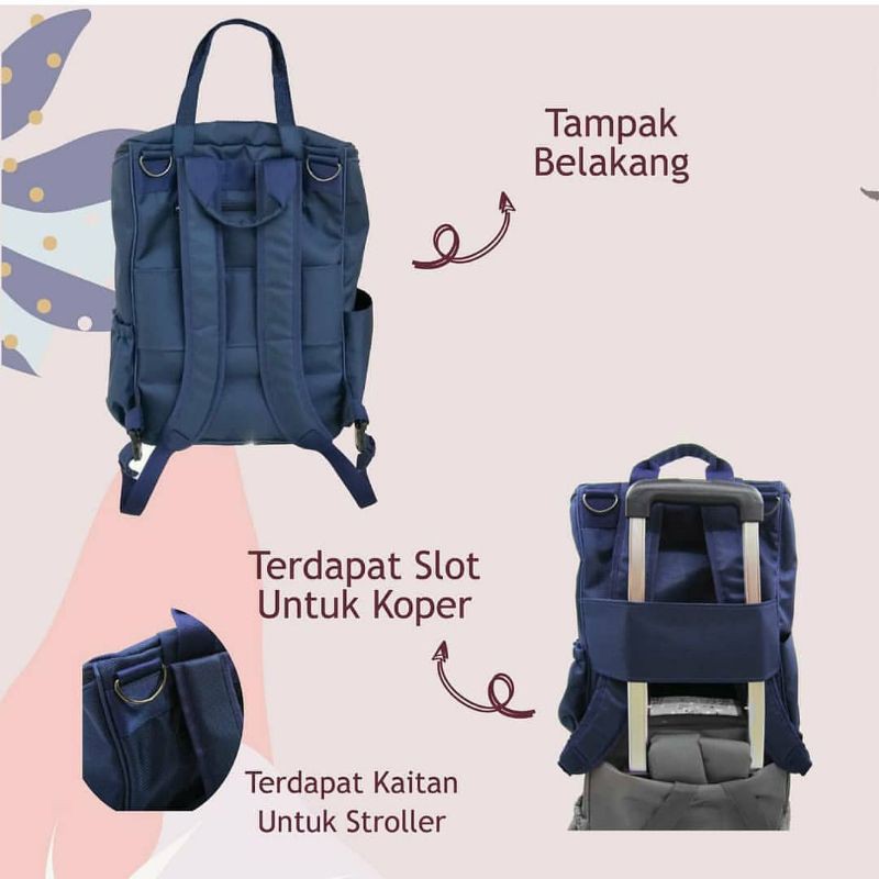 myg - Gabag Mandy - Backpack Series Free 2 Ice Gel - Cooler Bag - Pendingin - Tas Asi