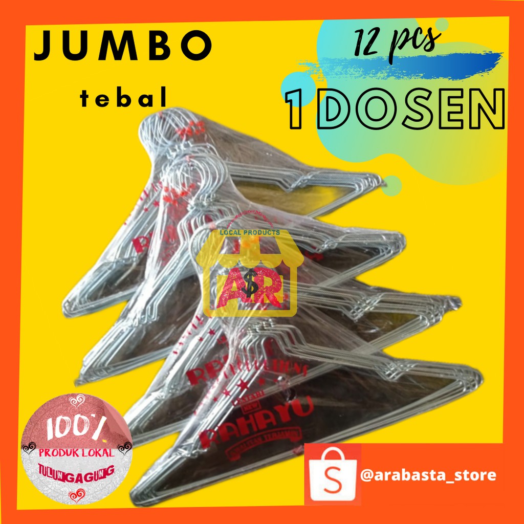 Gantungan baju besi Hanger baju besi Hanger kawat Hanger Jemuran besi Jemuran