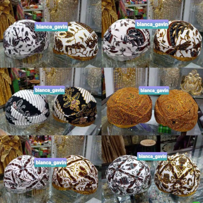 BLANGKON PRODO PENGANTIN SOLO, MOTIF JARIK