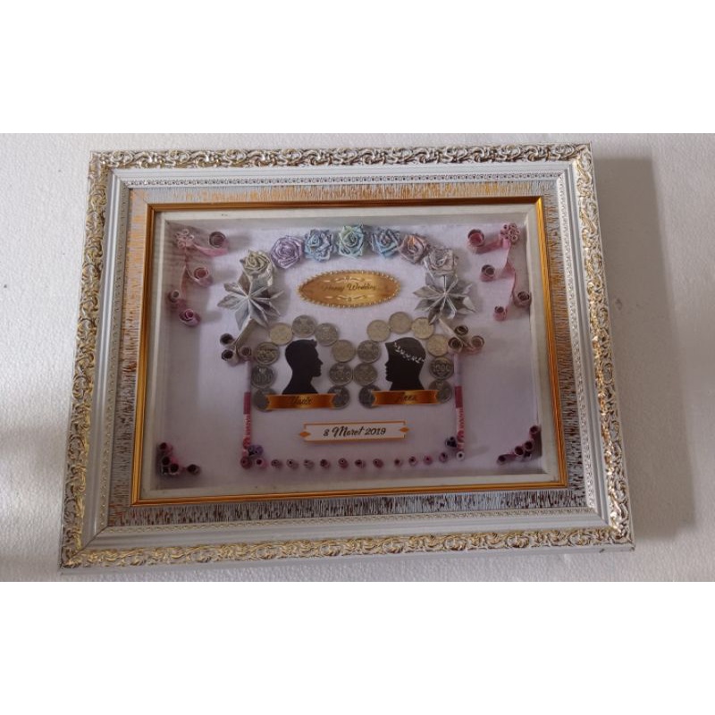 Mahar Pernikahan / Custom Mahar Rustic / Frame mahar rustic
