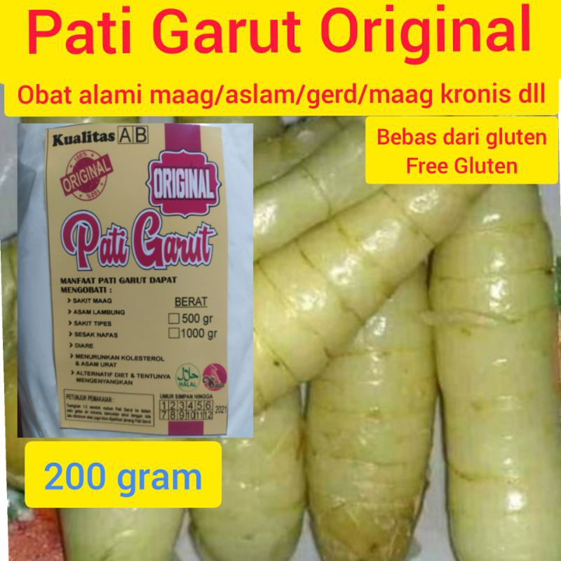 

PATI GARUT KEMASAN 200 GRAM..