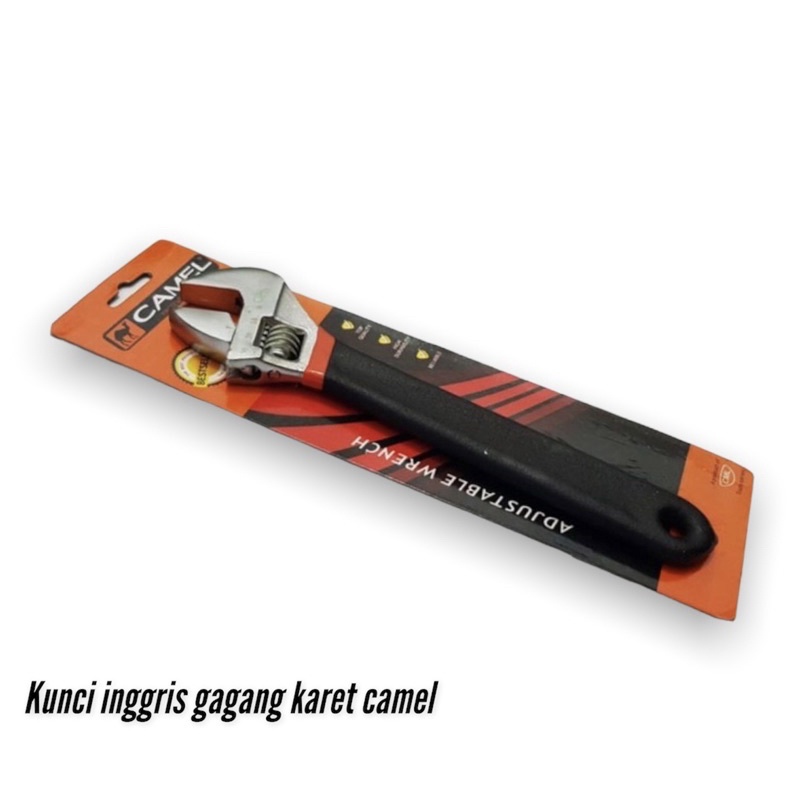 Kunci Inggris 8 10 12 Inch Camel Adjustable Wrench Baut Ingris Pipa