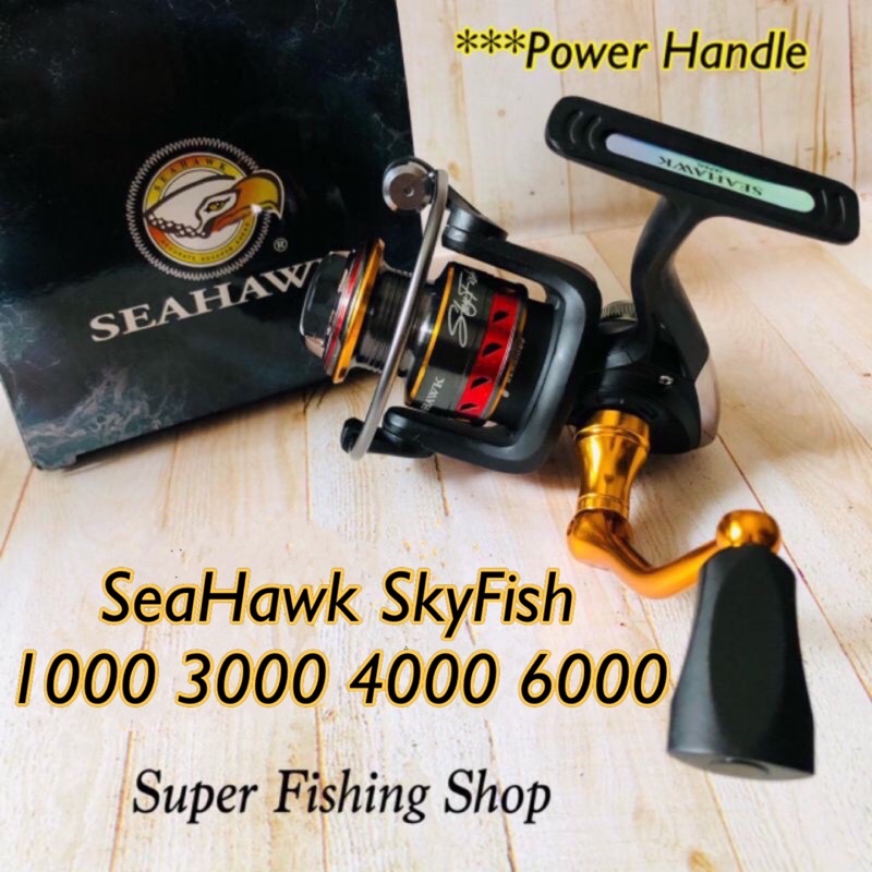 Reel SeaHawk SkyFish 1000 3000 4000 6000 POWER HANDLE